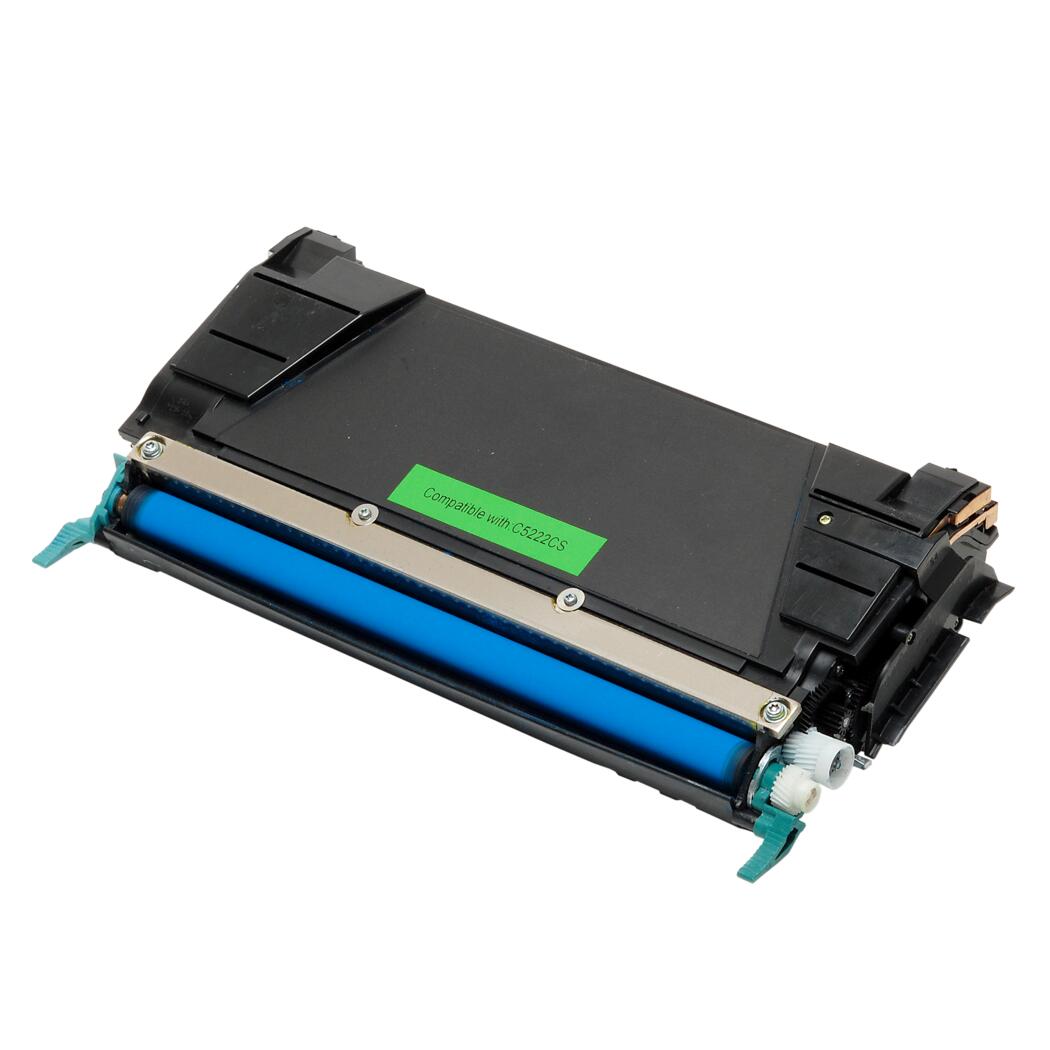 Lexmark C522/C524 3K Cyan Toner Cartridge, C5222CS