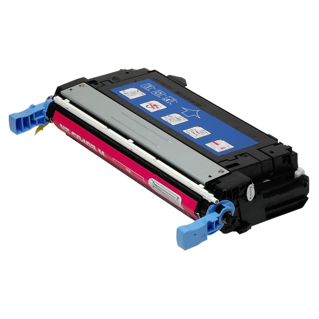 HP 642A Remanufactured Magenta 7.5K Yield Toner Cartridge, CB403A
