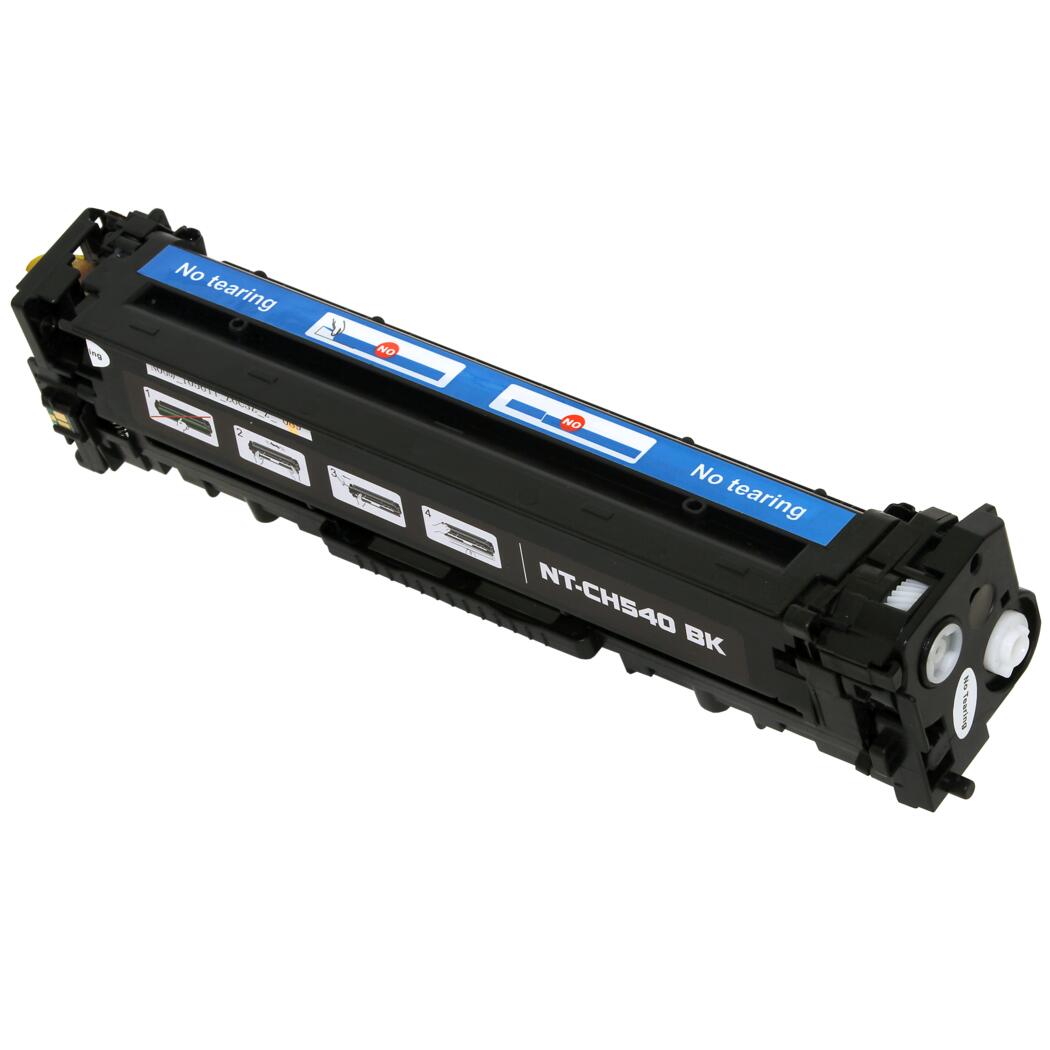 HP 125A Compatible Black 2.2K Yield Toner Cartridge, CB540A