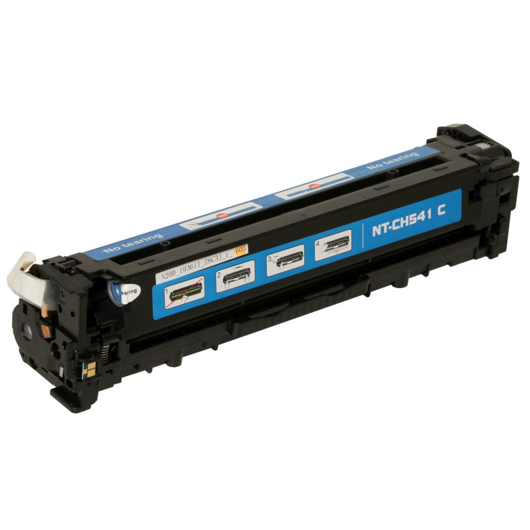 HP 125A Compatible Cyan 1.4K Yield Toner Cartridge, CB541A