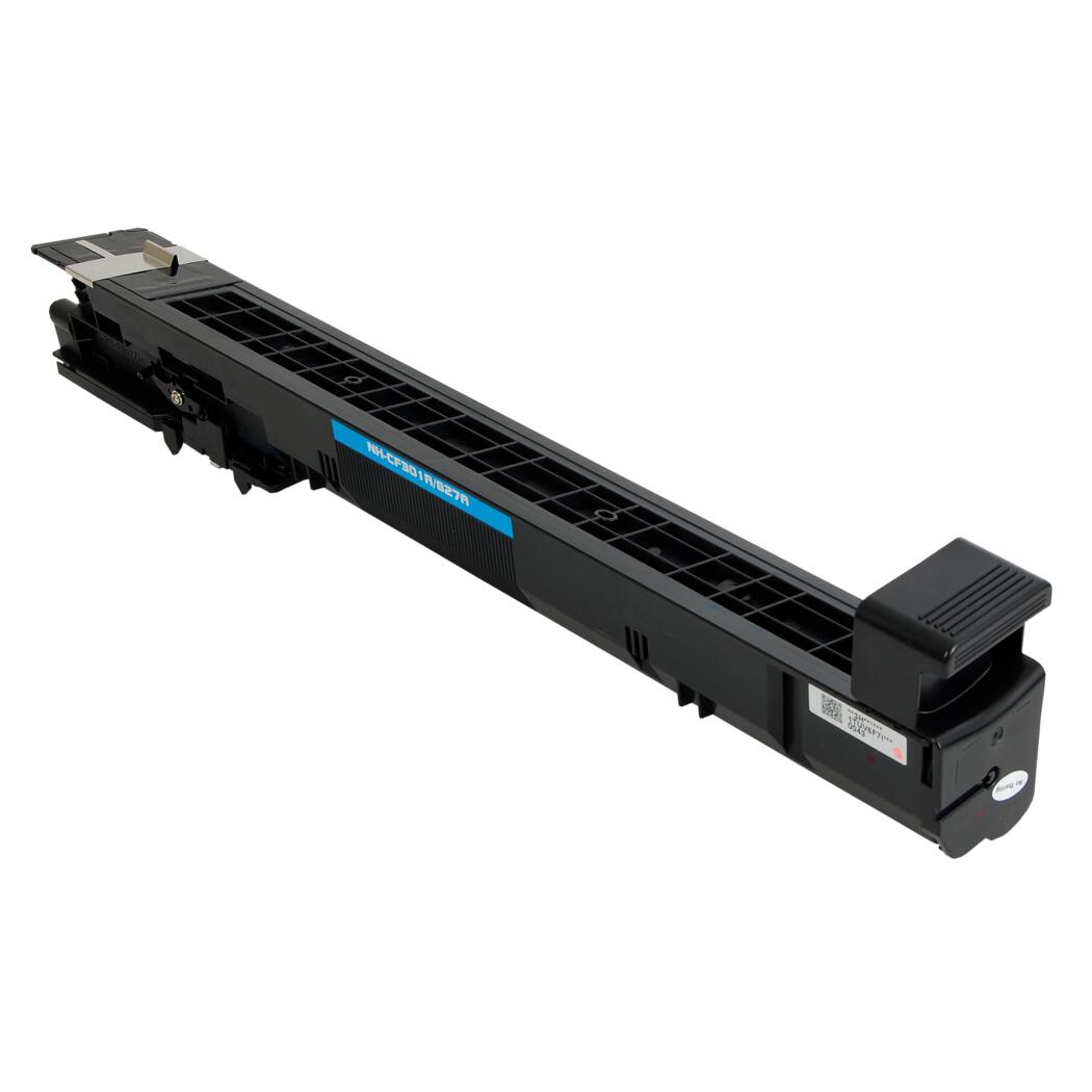 HP 827A Remanufactured Cyan 32K Yield Toner Cartridge, CF301A