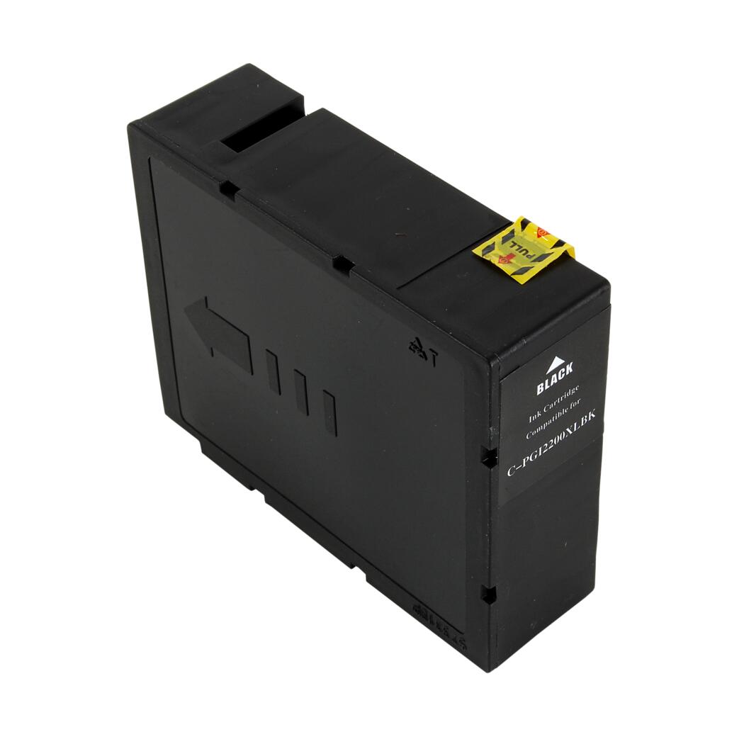 Canon PGI-2200XLBK Compatible Black 2.5K High Yield InkJet Cartridge, 9255B001