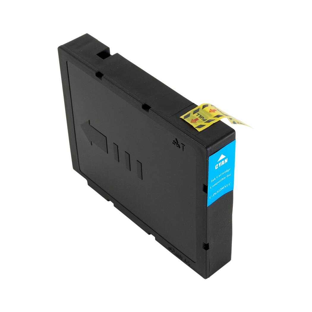 Canon PGI-2200XLCN Compatible Cyan 1.5K High Yield InkJet Cartridge, 9268B001