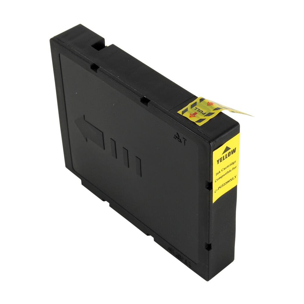 Canon PGI-2200XLYW Compatible Yellow 1.5K High Yield InkJet Cartridge, 9270B001