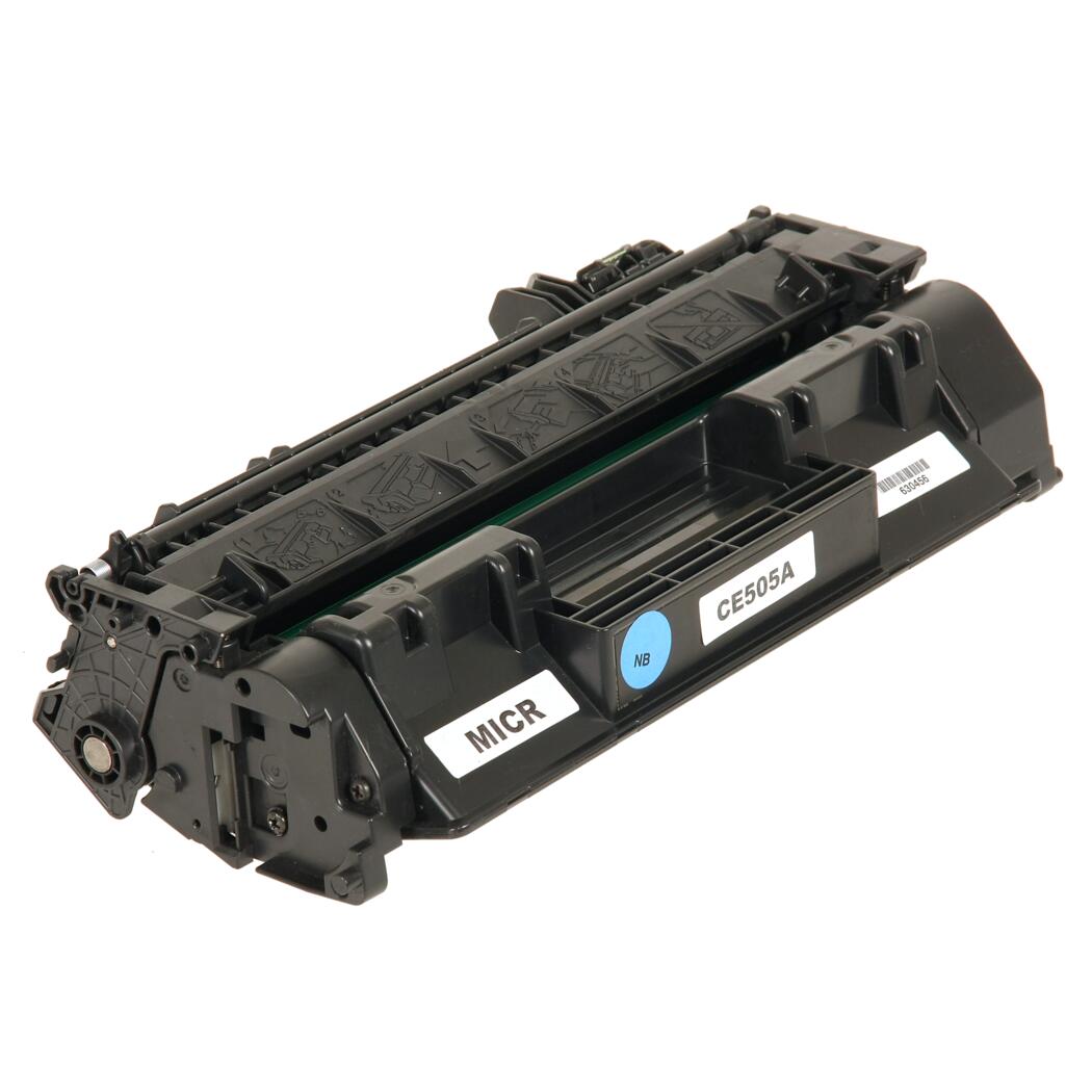 HP 05A Compatible Black 2.3K Yield MICR Toner Cartridge, CE505A