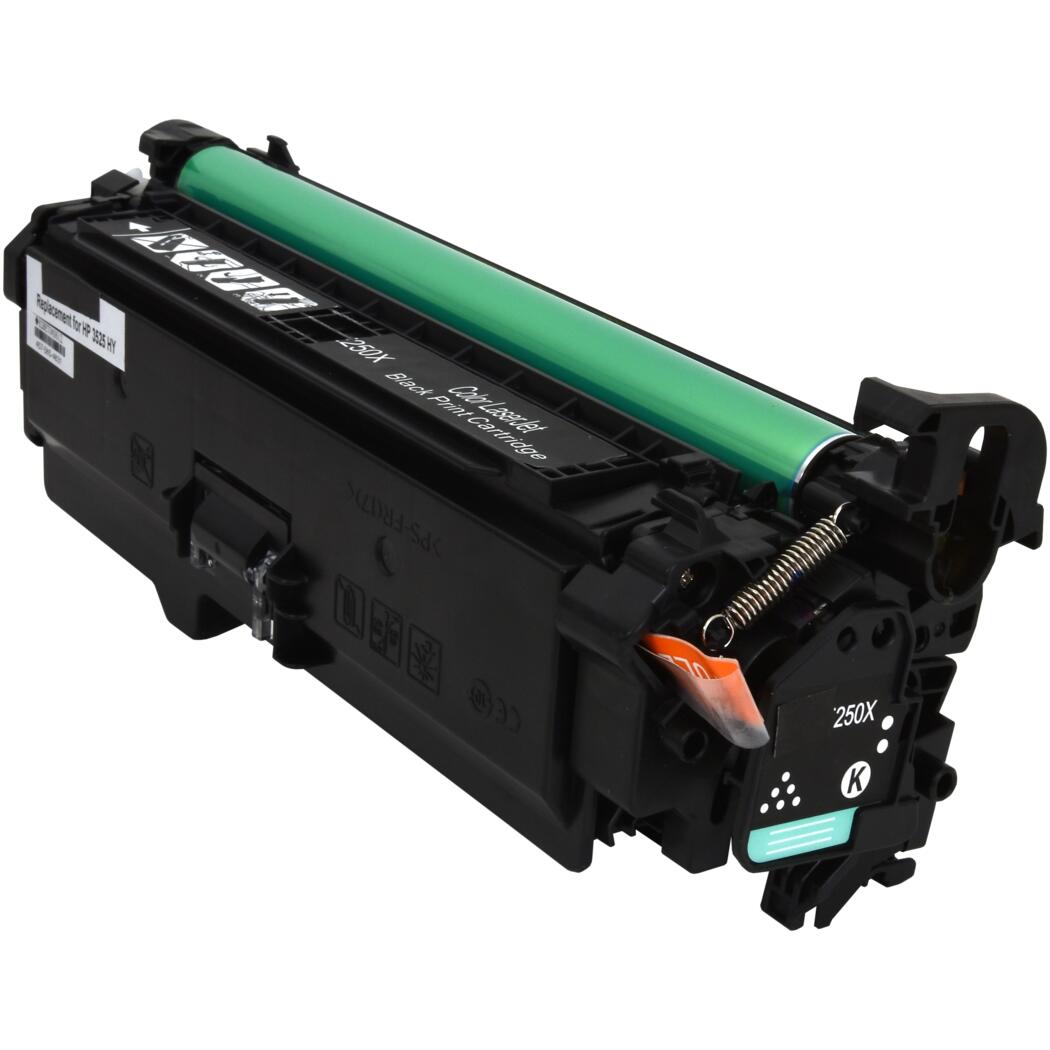 Xerox Brand HP 3525 CE250X Black High Yield Toner Cartridge, 106R2137