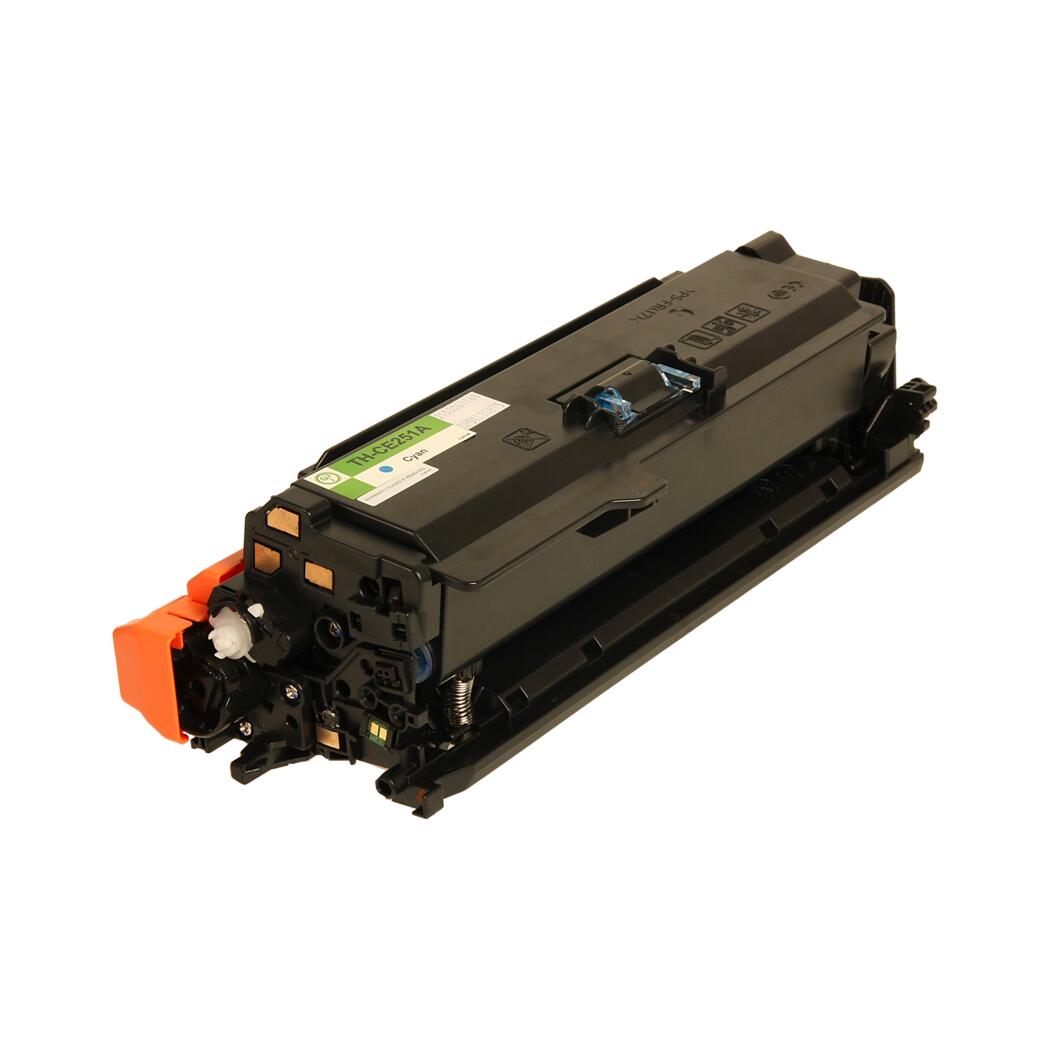 HP 504A Compatible Cyan 7K Yield Toner Cartridge, CE251A