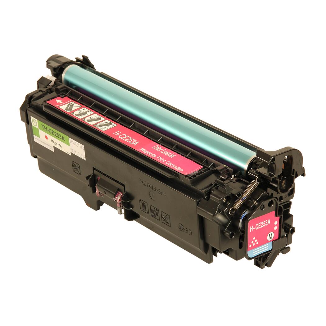 HP 504A Compatible Magenta 7K Yield Toner Cartridge, CE253A