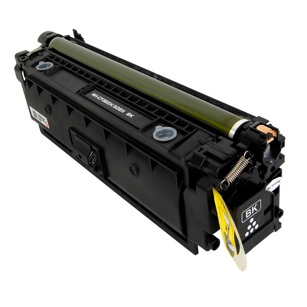 HP 508X Compatible Black 12.5K High Yield Toner Cartridge, CF360X