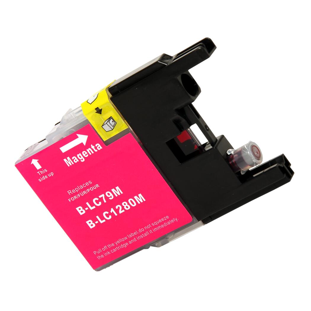 Brother LC79 Compatible Magenta 19ML XL InkJet Cartridge, LC79XLMA