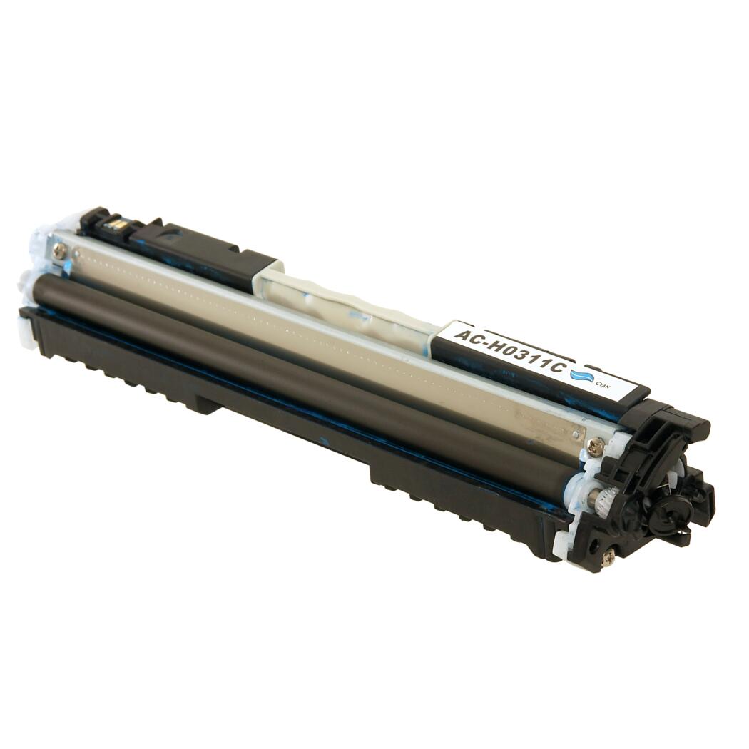 HP 126A Compatible Cyan 1K Yield Toner Cartridge, CE311A