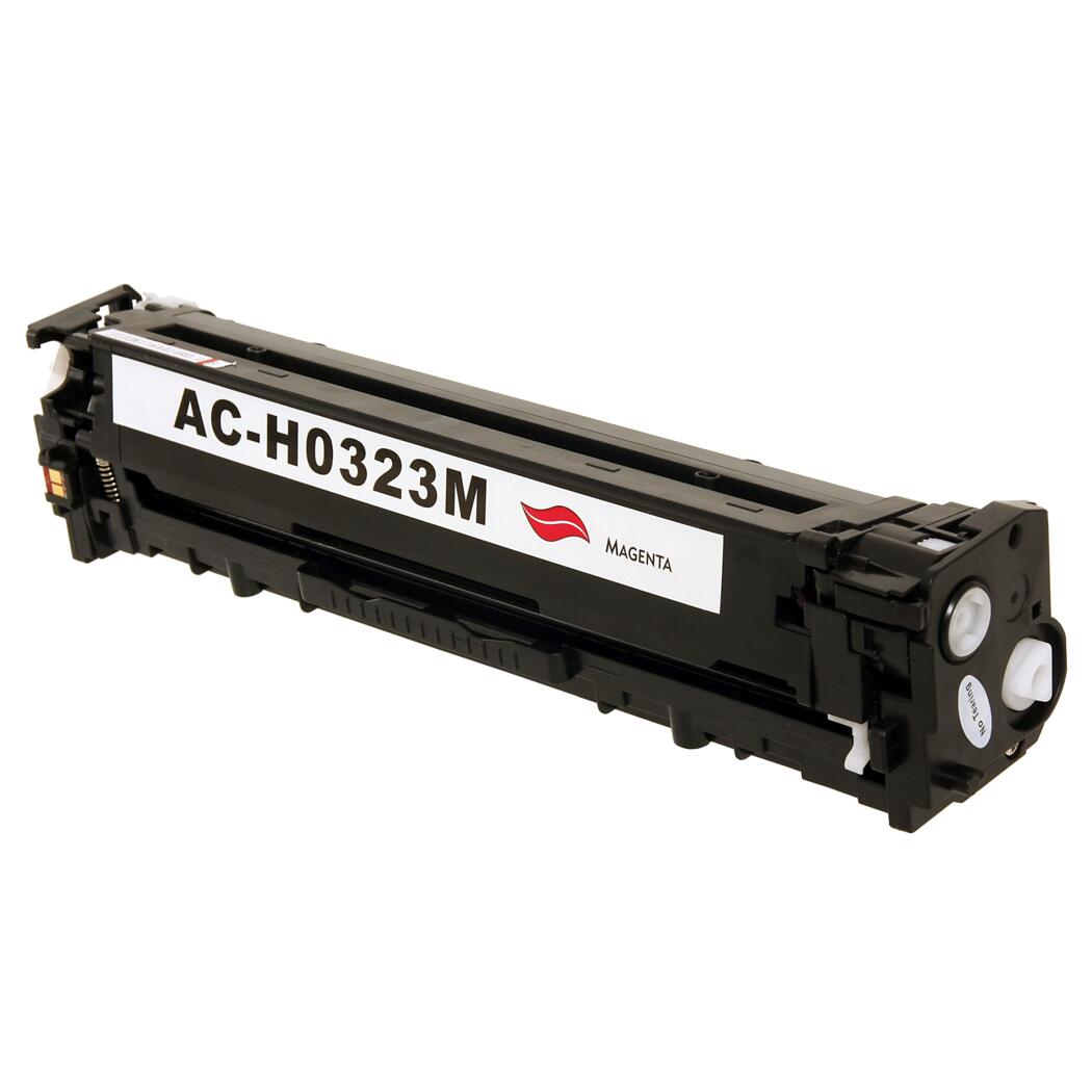 HP 128A Remanufactured Magenta 1.3K Yield Toner Cartridge, CE323A
