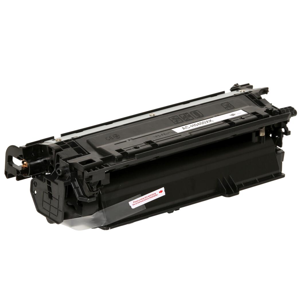 HP 507X Compatible Black 11K High Yield Toner Cartridge, CE400X