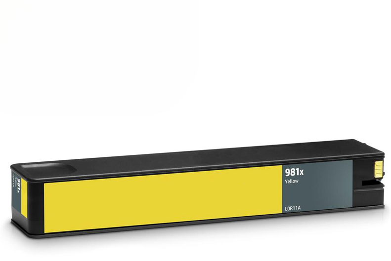 HP 981XL Remanufactured InkJet Cartridge Yellow 10K High Yield, L0R11A