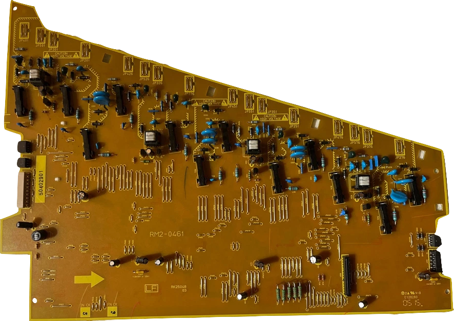 HP M680/M651 Lower High-Voltage Power Supply PCA Assembly, RM2-0460