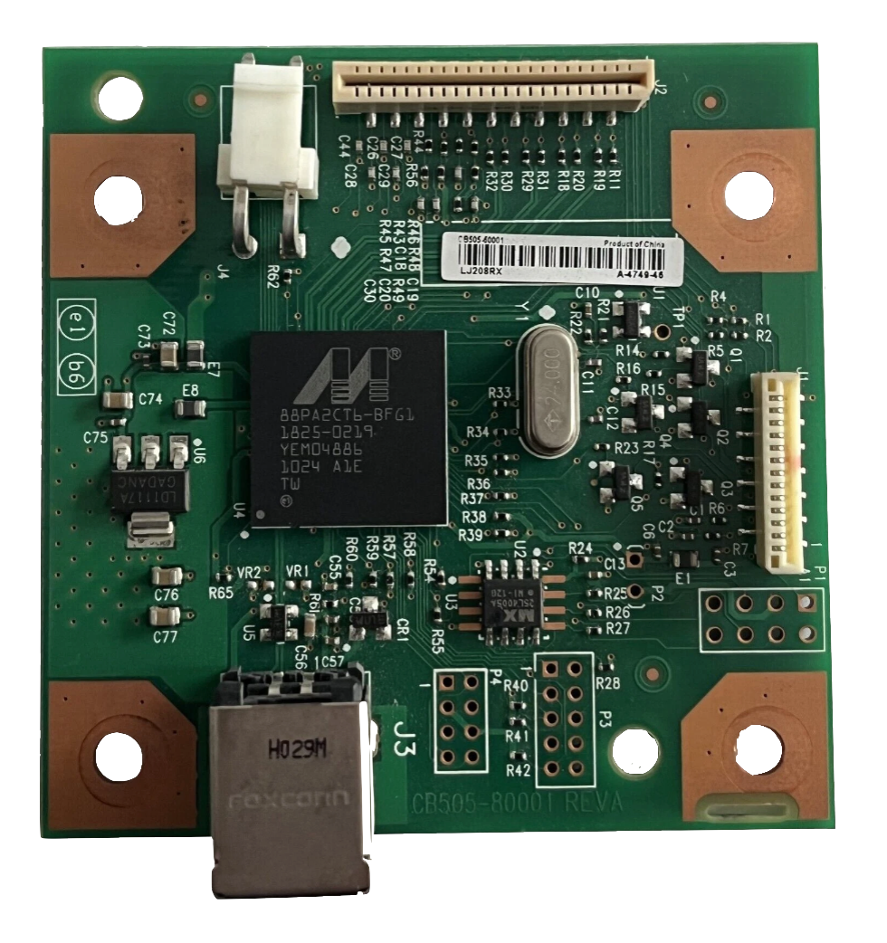 HP CP1215 Formatter Board, CB505-60001