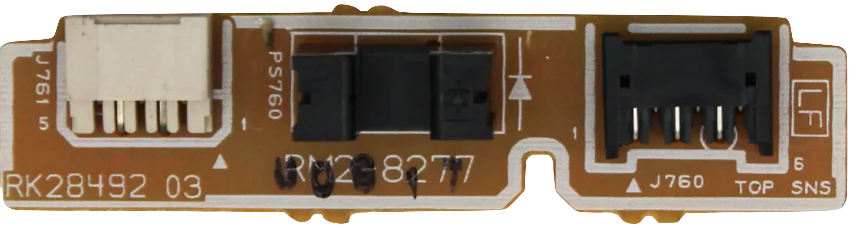 HP M132/M134/M203 Paper Pickup Sensor PCB Assembly, RM2-8277