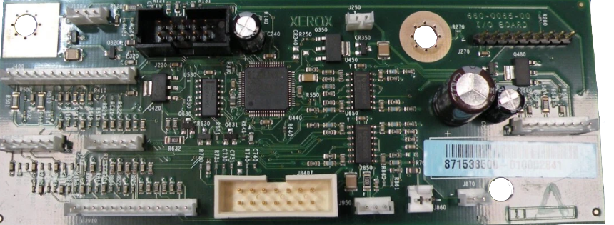 Xerox 8500/8550/8560 I/O Board Assembly, 8JM72A