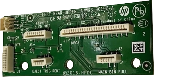 HP E776/E77660/780/785/E77650 Left Rear Upper PC Board, A7W93-67029