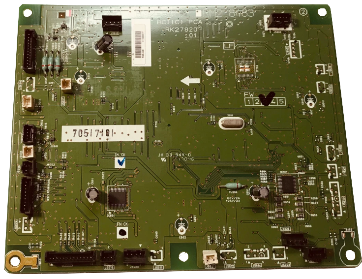 HP M652/M653/M681/M682 Paper Deck Cont (HCI) PC Board Assembly, RM2-8481