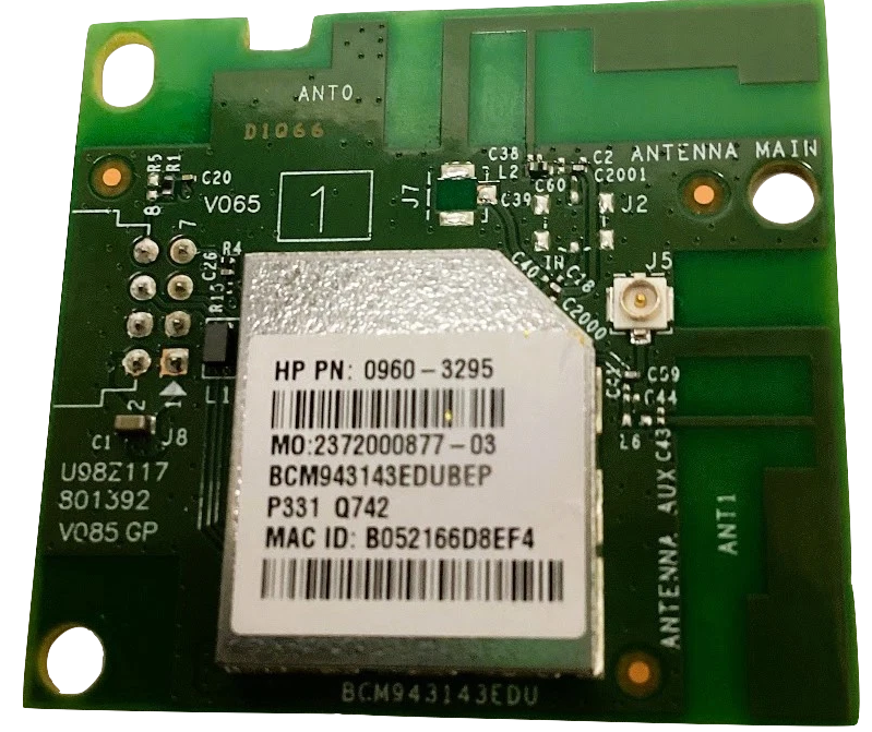 HP M452nw/M452dw Wireless PC Board Assembly, 0960-3295