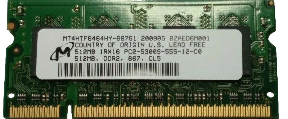 Lexmark X560/X652/X656/X658 512MB DDR2-DRAM, 40X5302