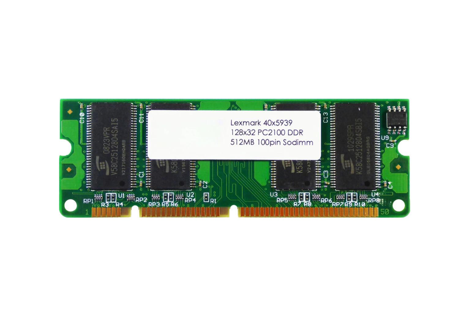 Lexmark X463de/XS463de/T650dn/T650n/CV546dtn 512MB DDR DIMM Memory, 40X5939