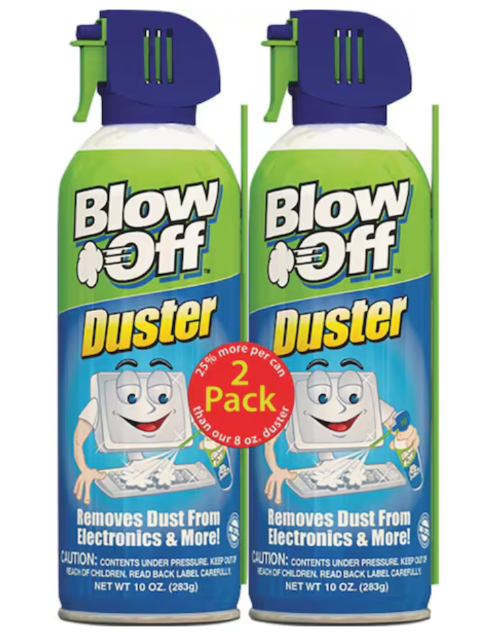 24er-Pack AABCOOLING Druckluftspray 400 Ml – Air Duster Für PC, Tastatur & Elektronik