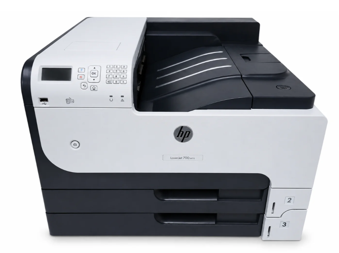 HP LaserJet Enterprise M712dn 11x17 Monochrome Duplex Printer – CF236A