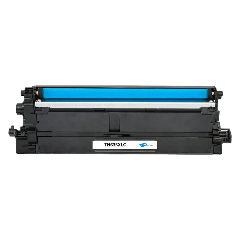 Brother Compatible Cyan 4.5K High Yield Toner Cartridge, TN635XLC