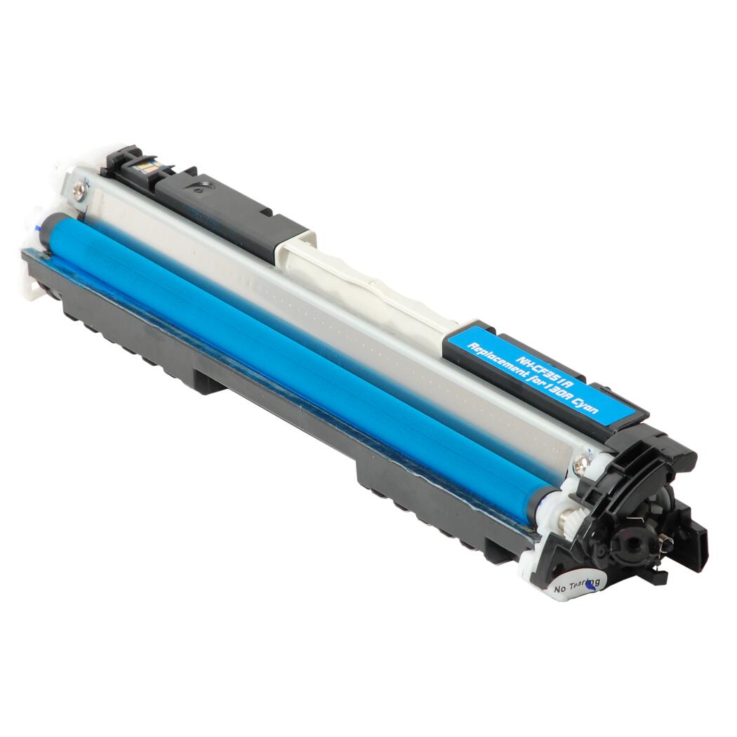 HP 130A Compatible Cyan 1K Yield Toner Cartridge, CF351A