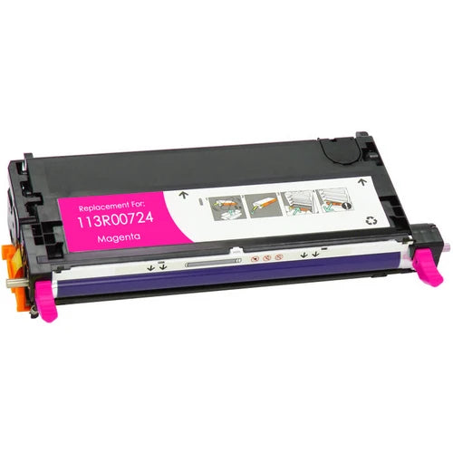 Xerox Phaser 6180 Magenta Toner Cartridge, 113R724