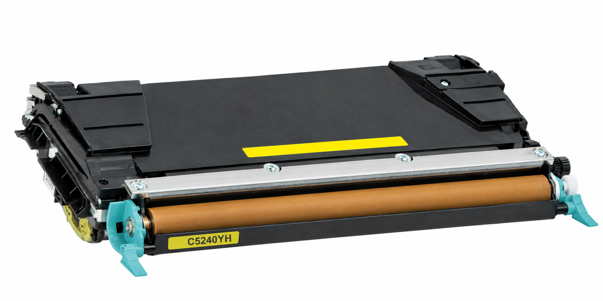 Lexmark C524 3K High Capacity Yellow Toner Cartridge, C5240YH