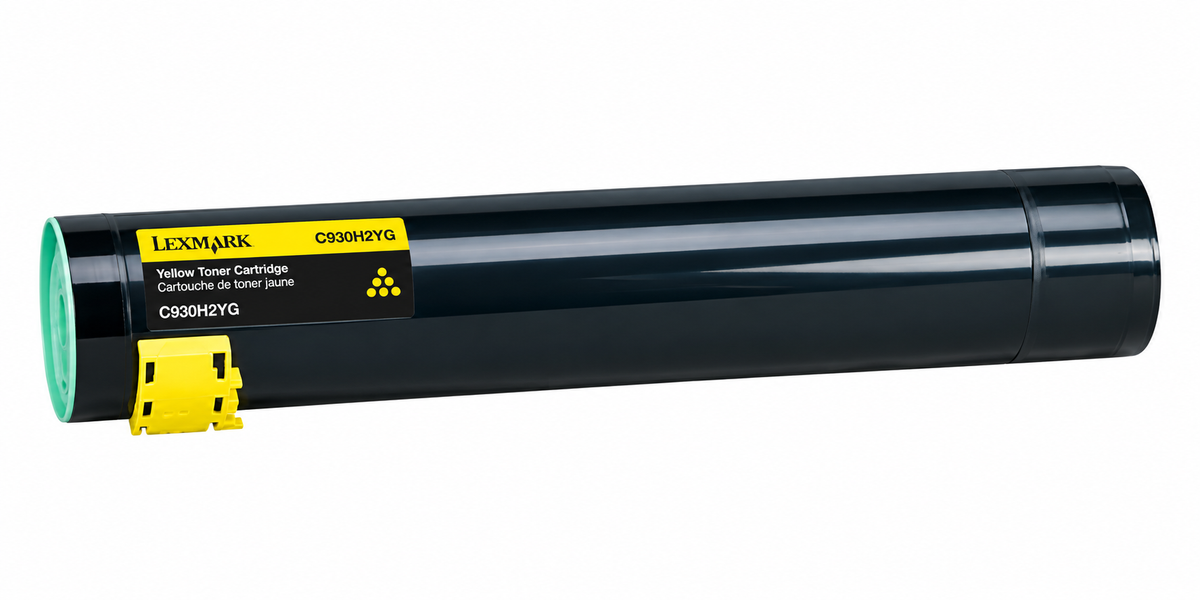 Lexmark C935 High Yield Yellow Toner Cartridge, C930H2YG
