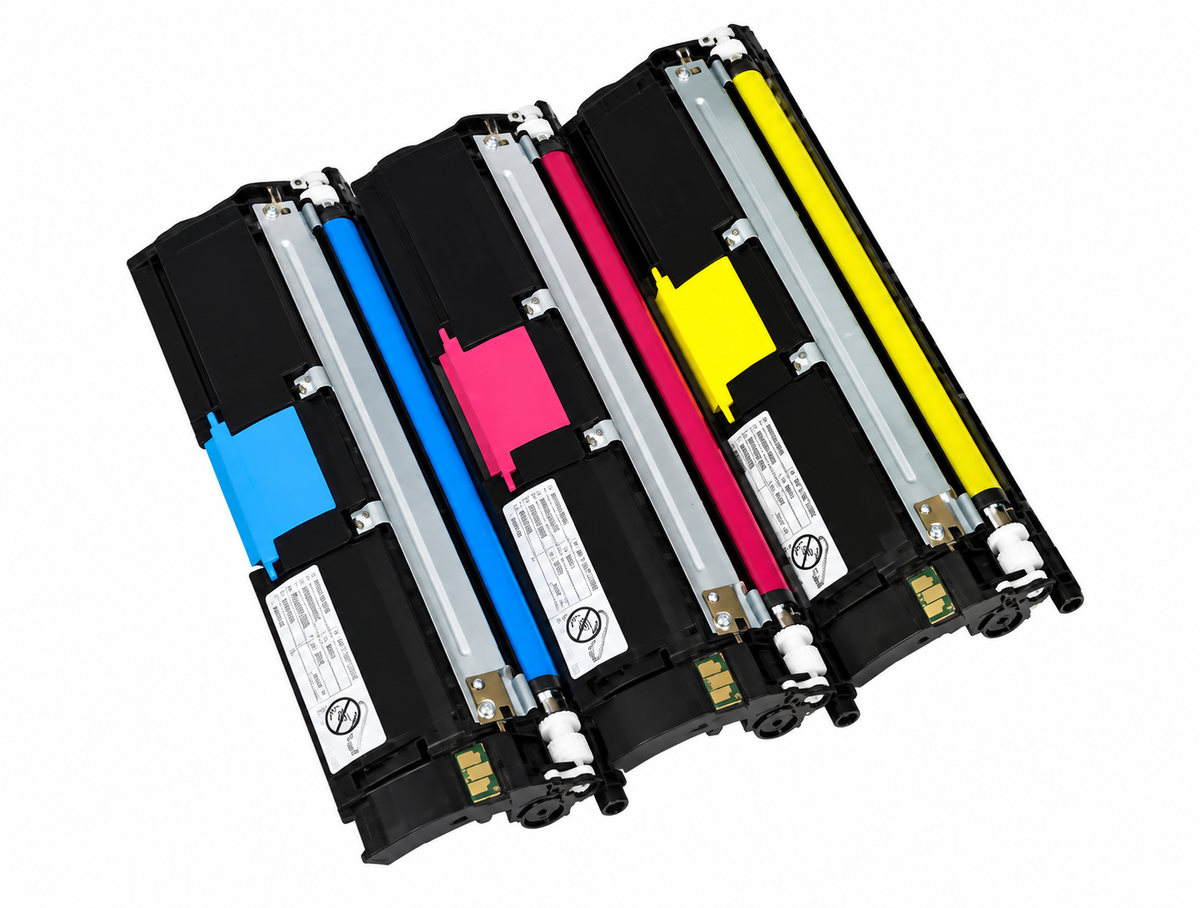 Konica Minolta 2400W/2430DL Cyan/Magenta/Yellow Value Pack, 1710595-002