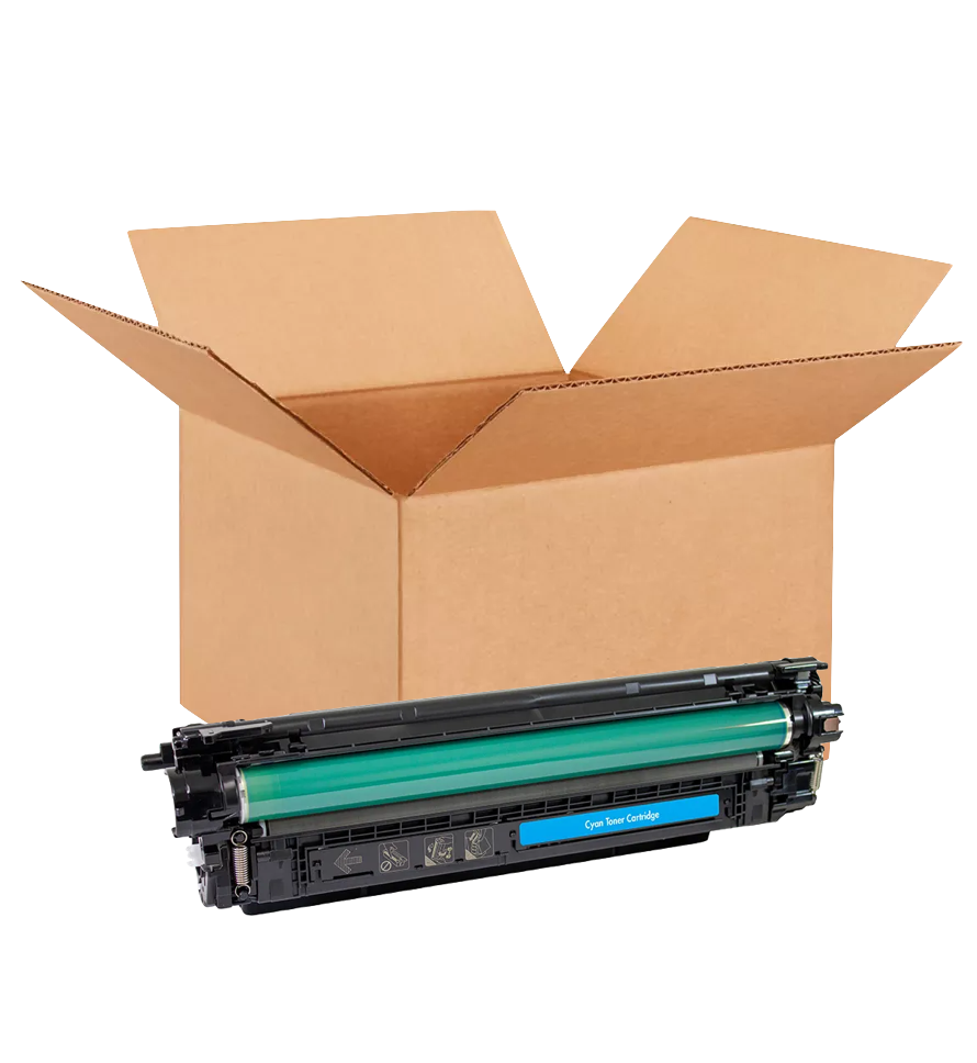 Color LaserJet M553DN, M553N, M553X, High Yield Cyan Toner Cartridge New Open Box, CDK6017877