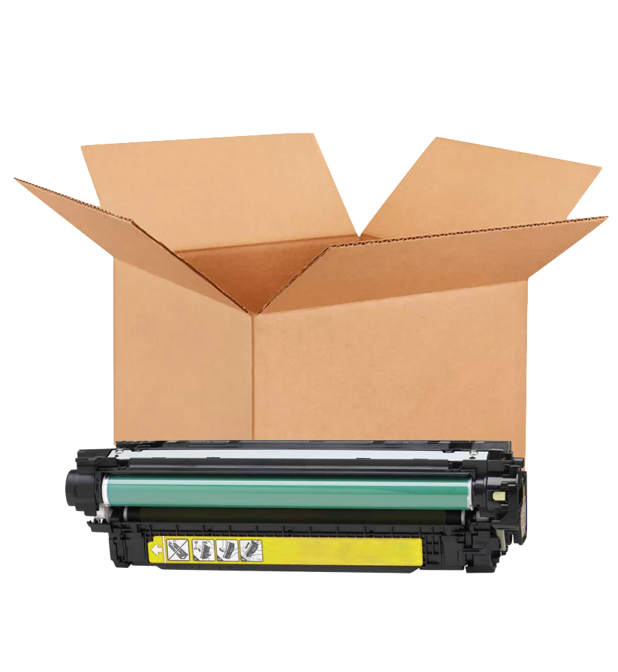 HP 504A Compatible Toner Cartridge Yellow 7K Yield New Open Box, CE252A