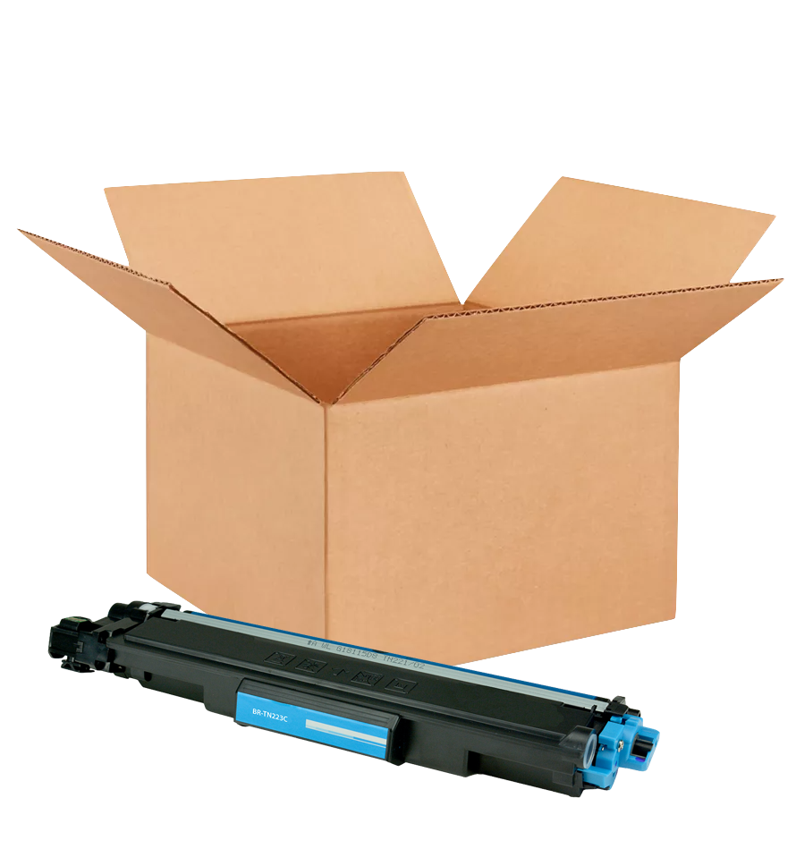 Brother HL-L3210/HL-L3230 New OEM Toner Cartridge Cyan Placed in Brown Box, TN223C
