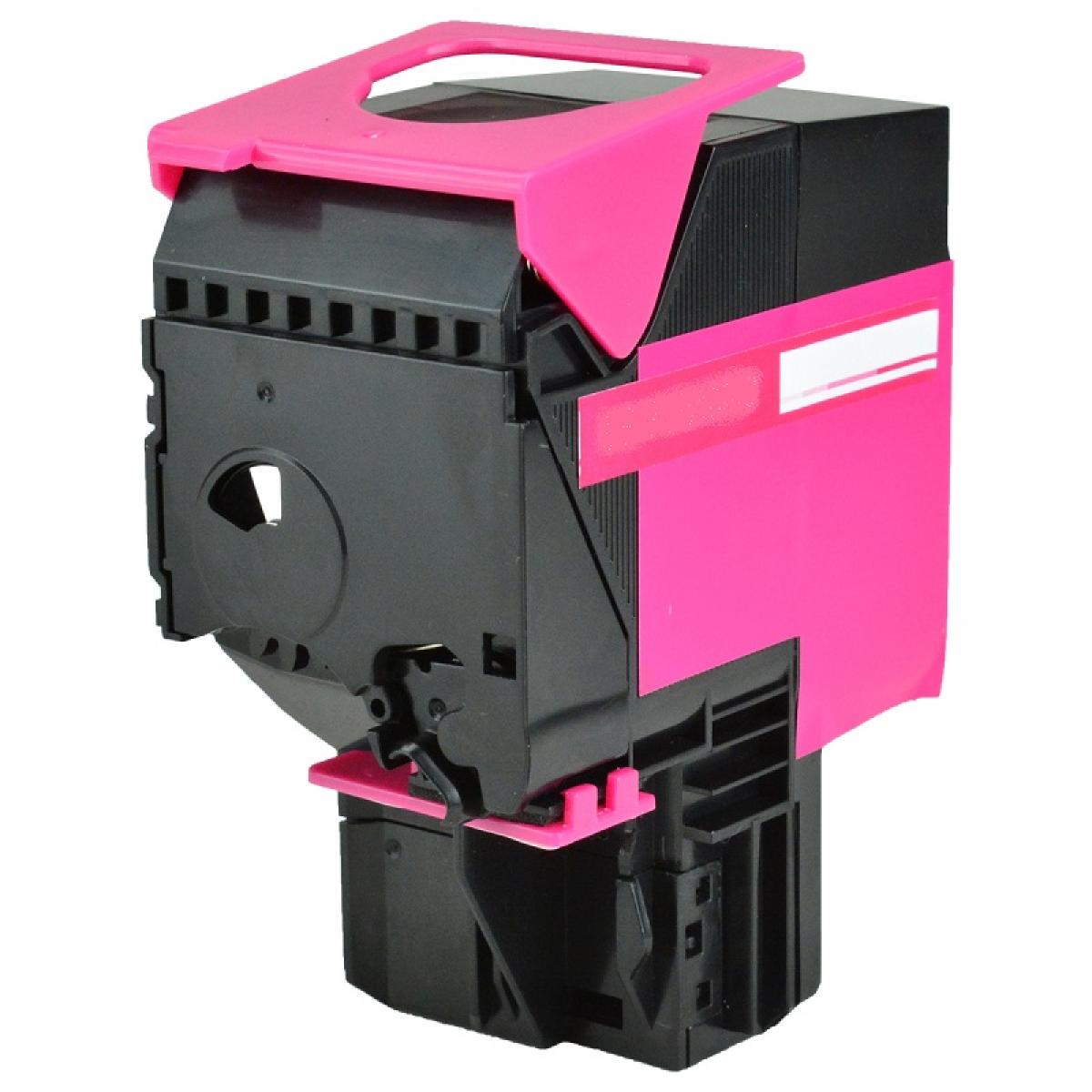 Lexmark 801SM Remanufactured Toner Cartridge Magenta 2K Yield, 80C0S30