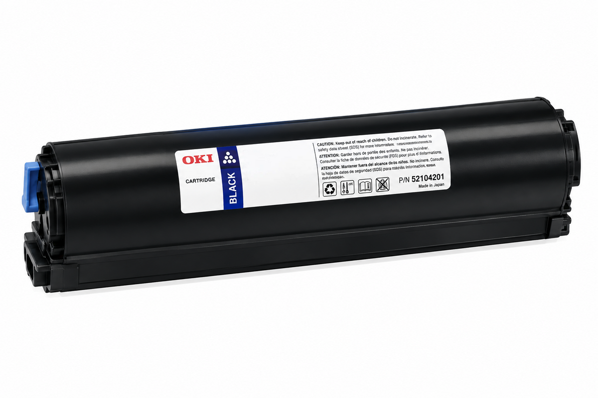 Okidata OL-400/800/820/830 Black Toner Cartridge, 52104201