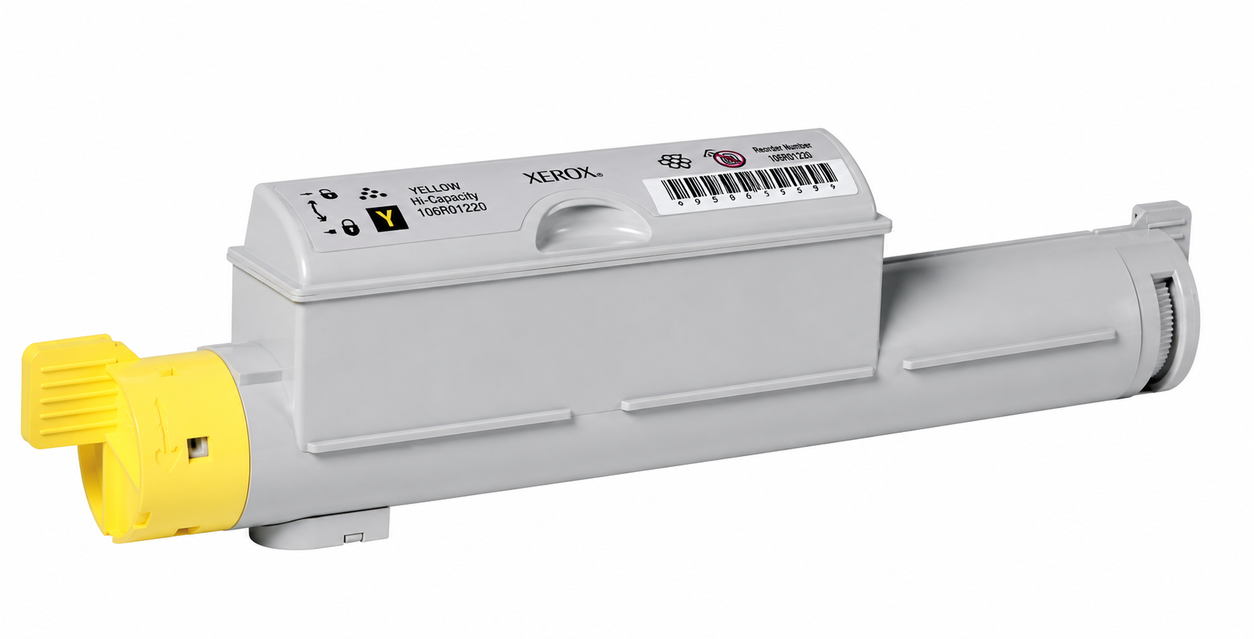 Xerox Phaser 6360 Yellow High Capacity Toner Cartridge, 106R1220