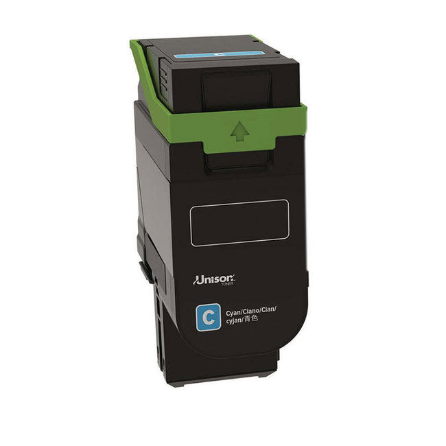 Lexmark Remanufactured Cyan 8.8K High Yield Toner Cartridge, 75M1HC0