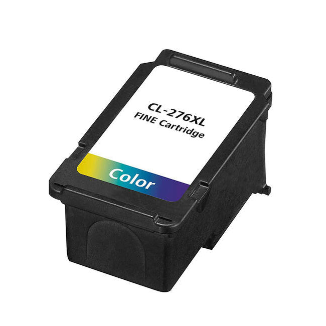 Canon CL-276XL Remanufactured Tri-Color 300 High Yield InkJet Cartridge, 4987C001
