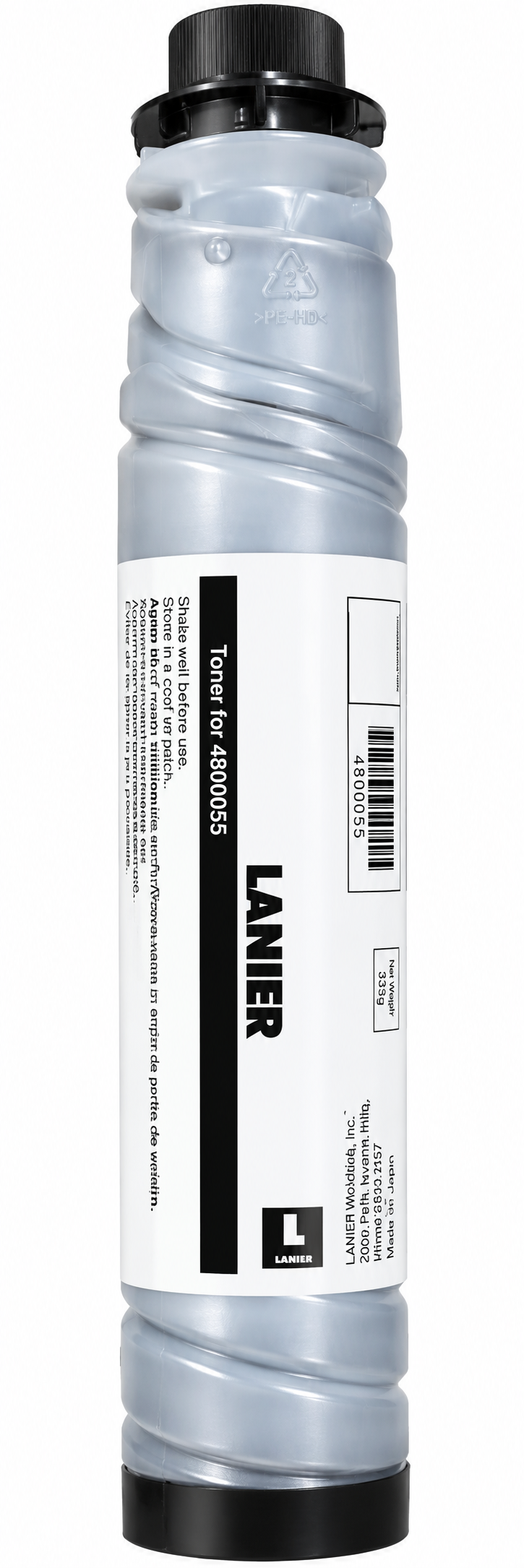 Lanier 5515/5518/5618 Black Toner Cartridge, 4800055