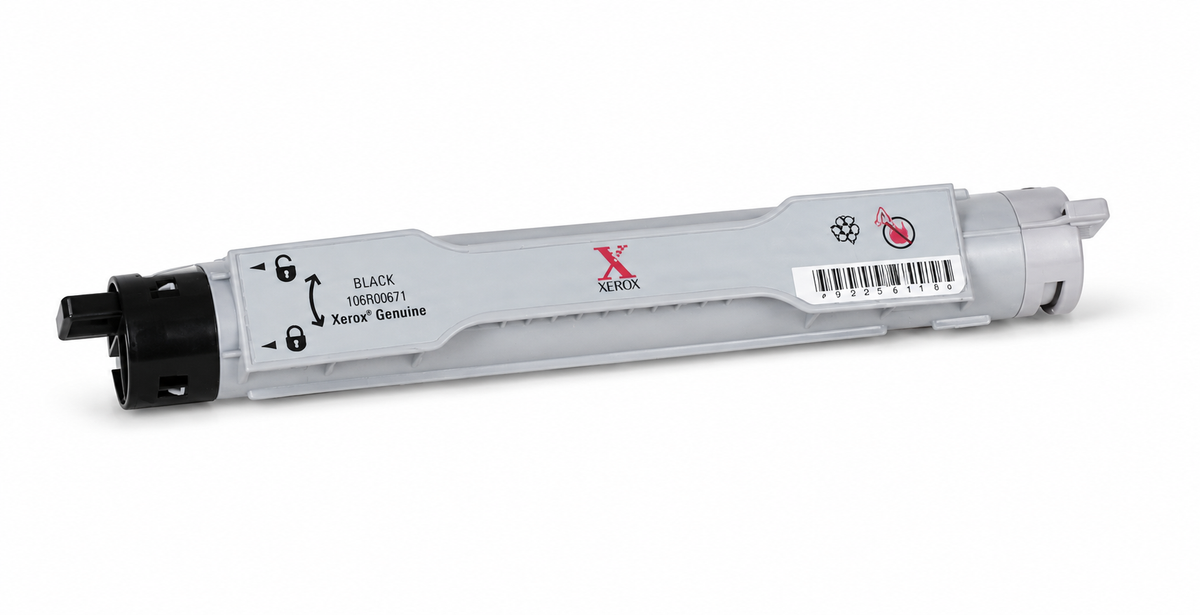 Xerox Phaser 6250 Standard Capacity Black Laser Toner Cartridge, 106R671