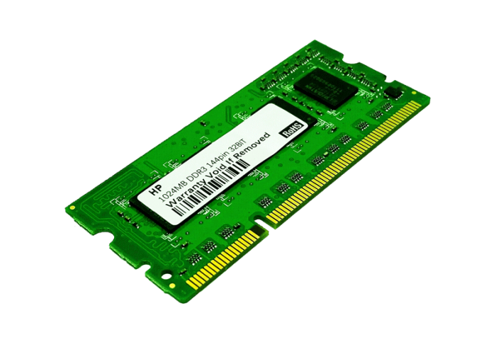 HP M577/M652/M653/M681/M682/M632 1GB DDR3 x32 144-Pin 800MHz SODIMM, E5K48-67902