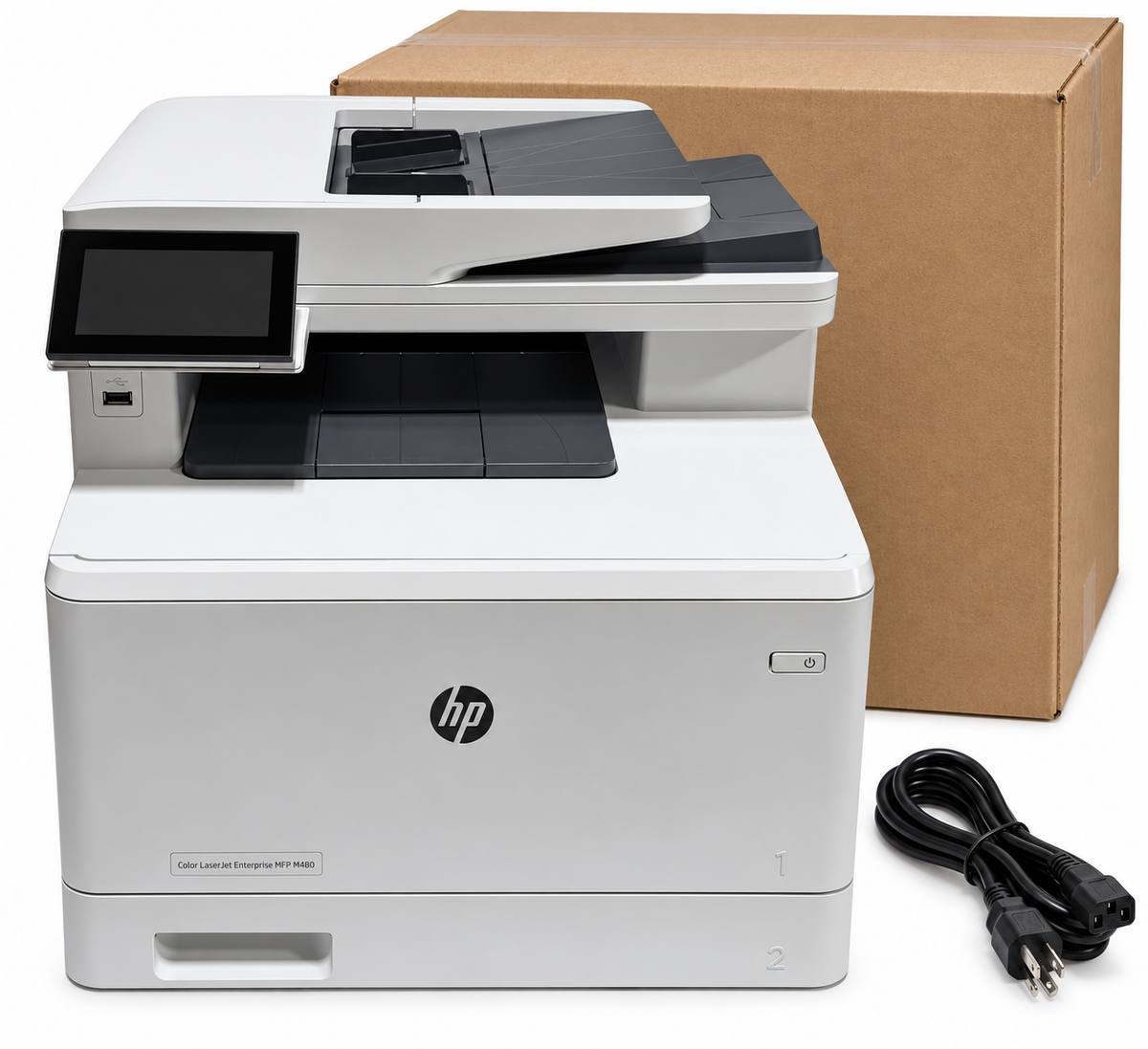 HP M480f Color LaserJet Enterprise MFP Laser Printer Remanufactured 3QA55A