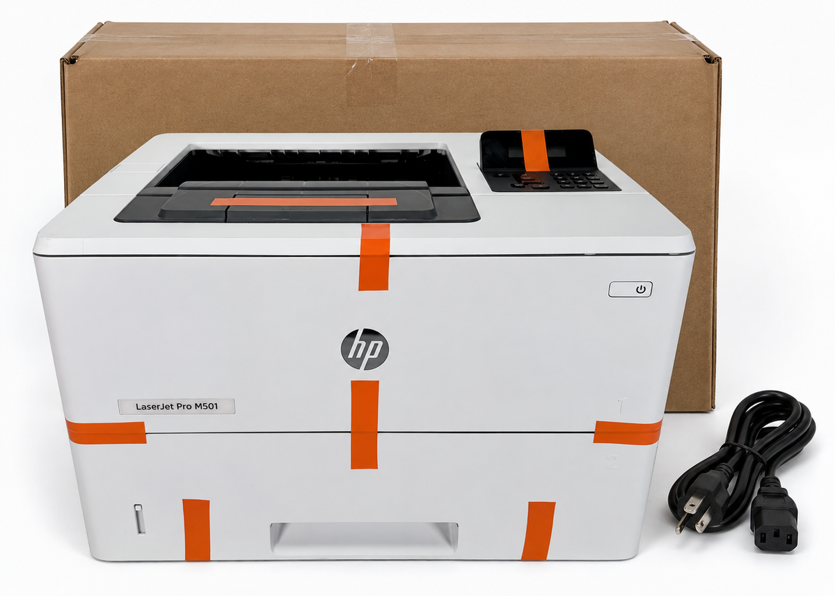 HP LaserJet Pro M501dn Monochrome Laser Printer J8H61A – 45 PPM