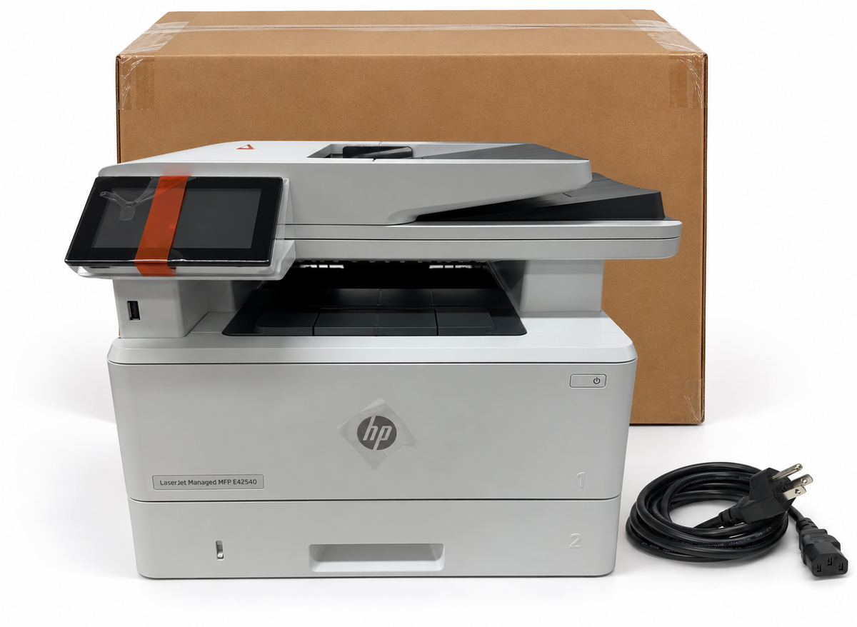 HP LaserJet Managed MFP E42540f 3PZ75A Monochrome Laser Printer