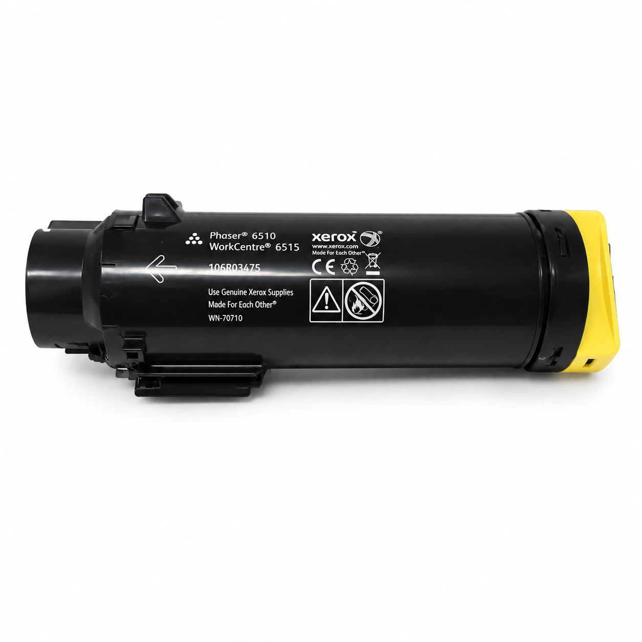 Xerox WC 6510/6515 Standard Capacity Yellow Toner Cartridge, 106R3475